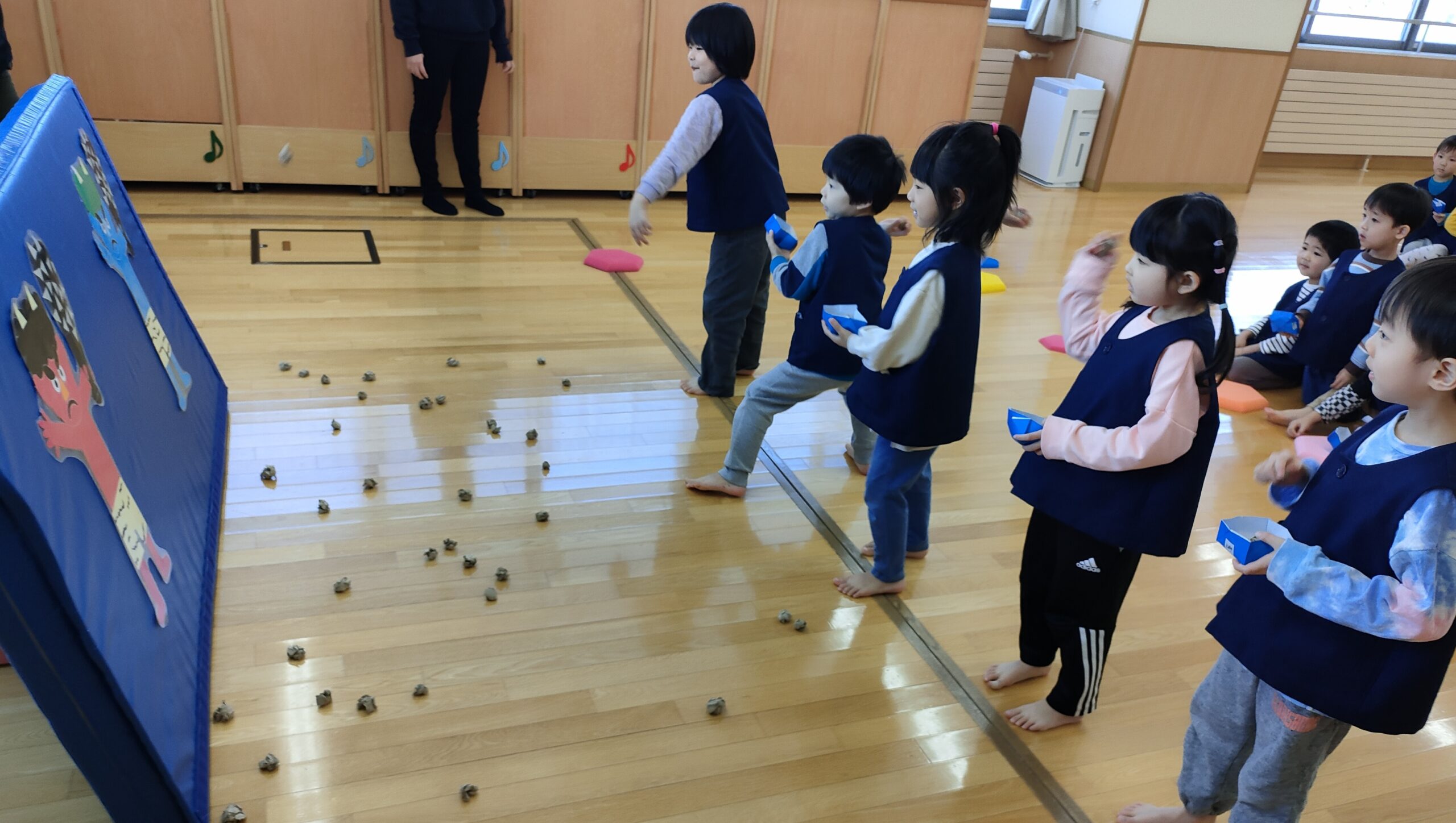 豆まきをしました