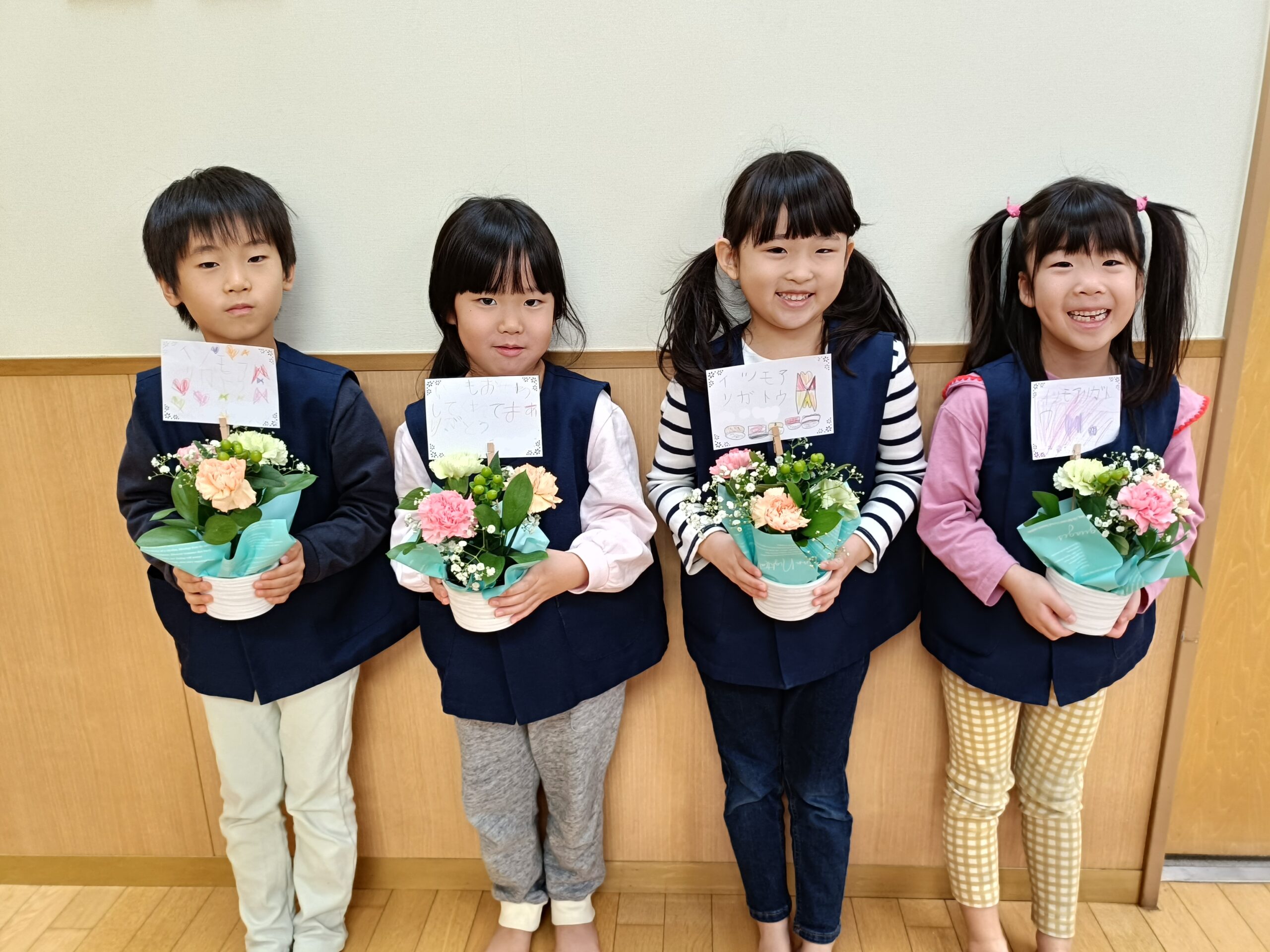 フラワーアレンジメント教室がありました